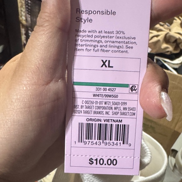 2PCS Classic White Women's Top - Picture 3 of 4